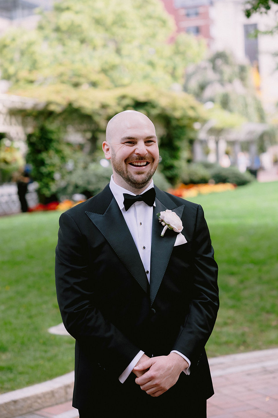 Romantic Wedding at The Langham, Boston