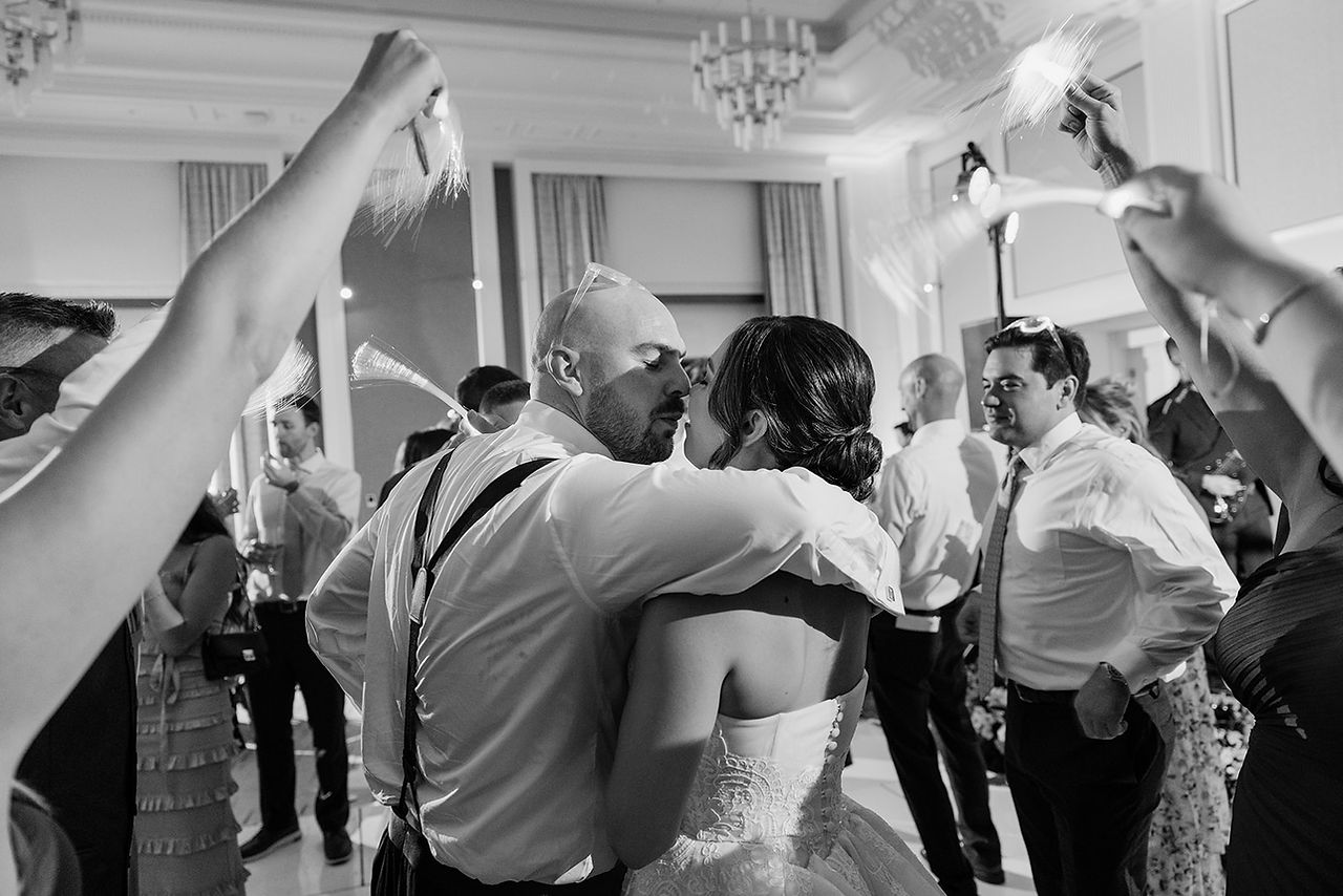 Romantic Wedding at The Langham, Boston