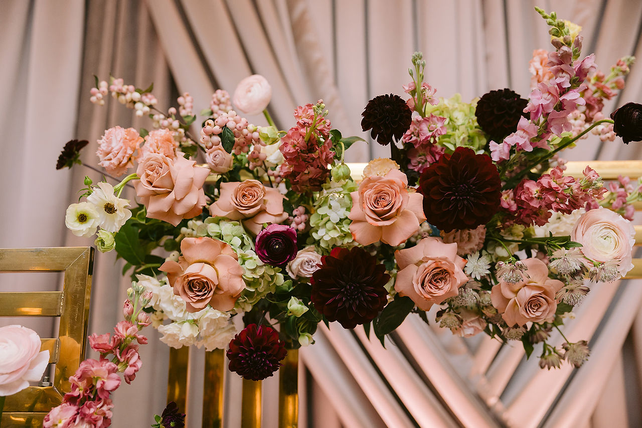 Romantic Wedding at The Langham, Boston