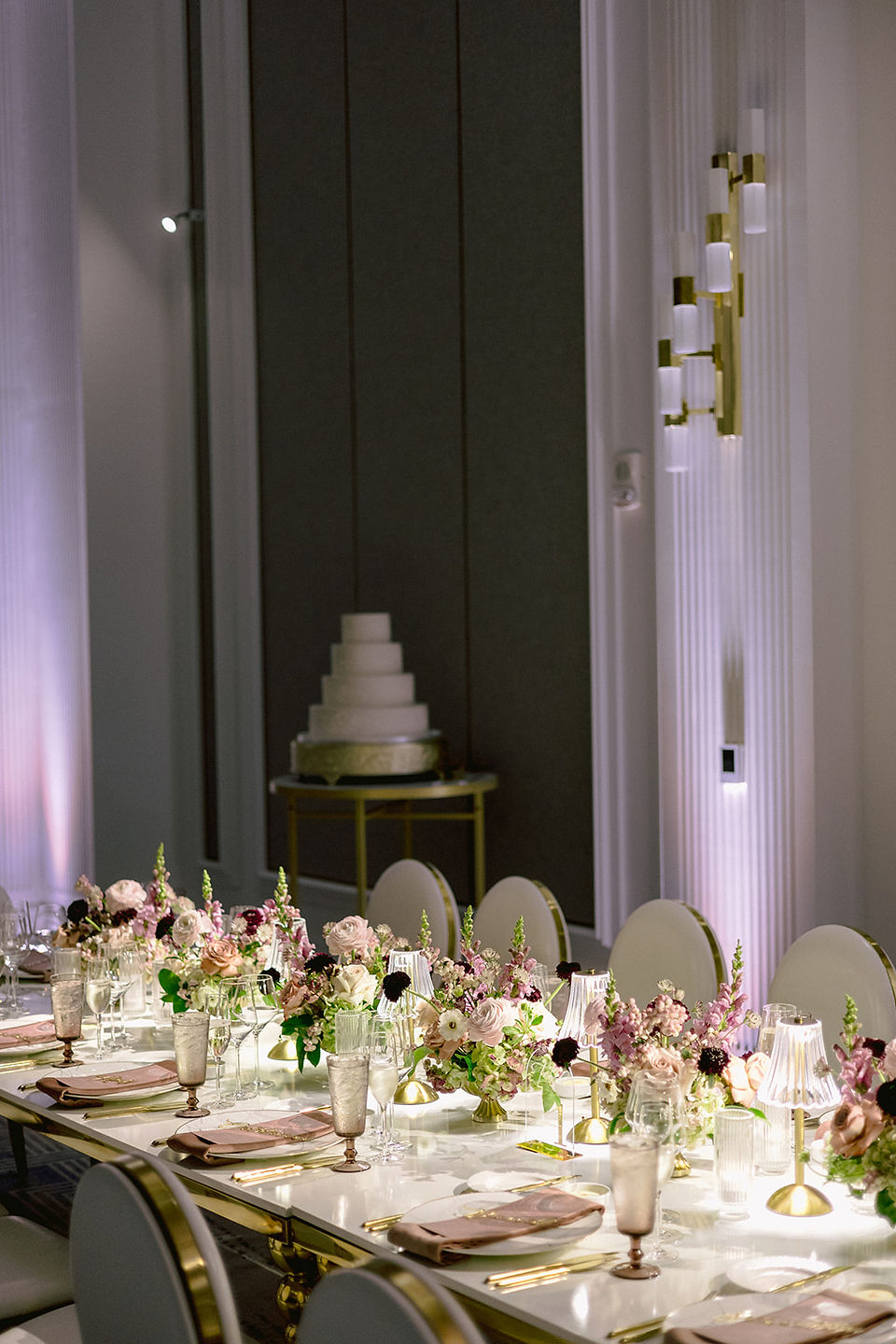 Romantic Wedding at The Langham, Boston