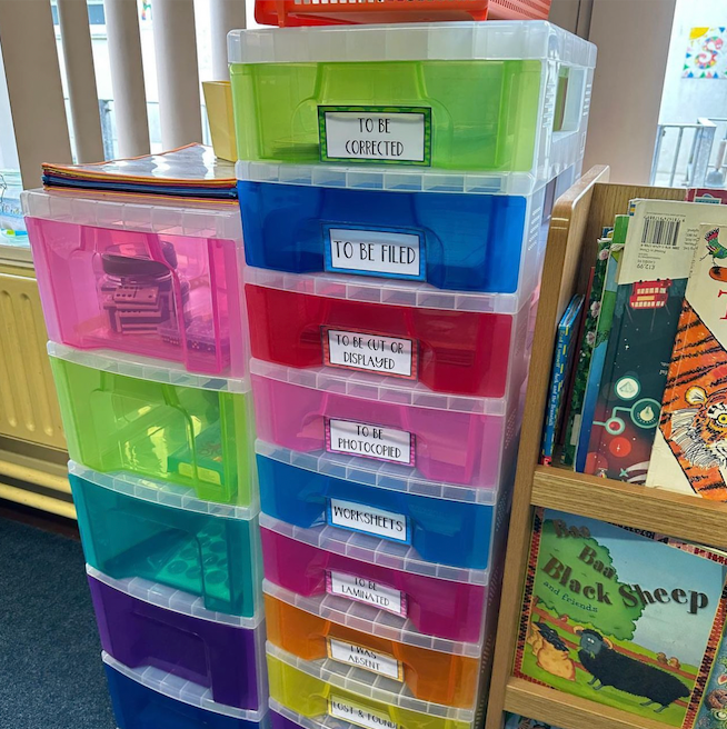 Drawer Labels Teacher Elaine