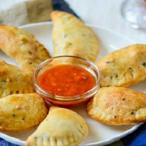 Délicieux chaussons garnis aux légumes