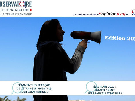 3e Observatoire de l’expatriation: les français et l'expatriation