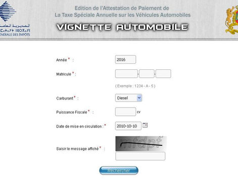 Janvier c'est le mois pour la vignette automobile !