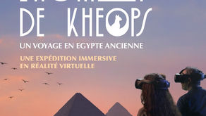Culture: expédition immersive en réalité virtuelle, dans la pyramide de Khéops