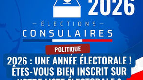 Élections des conseillers des Français de l’étranger – Mai 2026