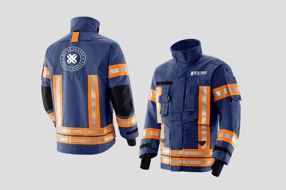 Scottish Company Logo graphic design work uniform