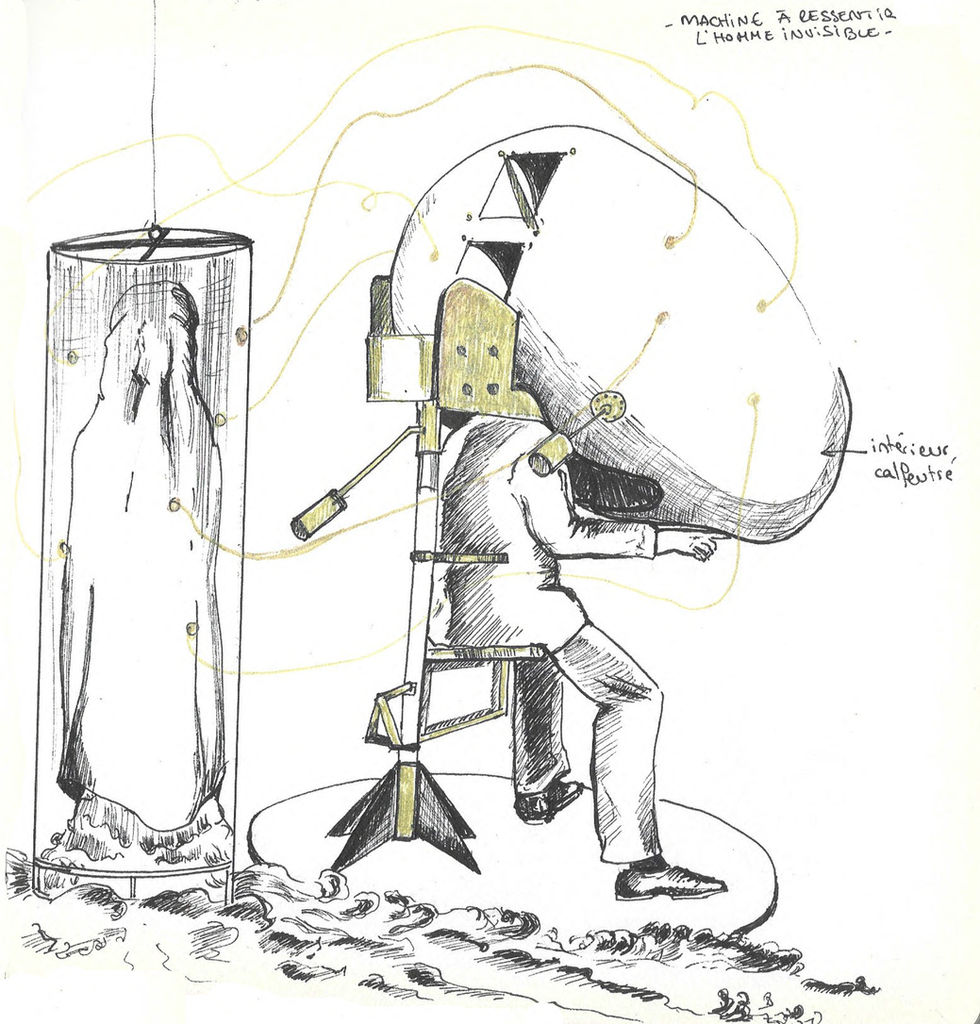 Machine à ressentir l'homme invisible