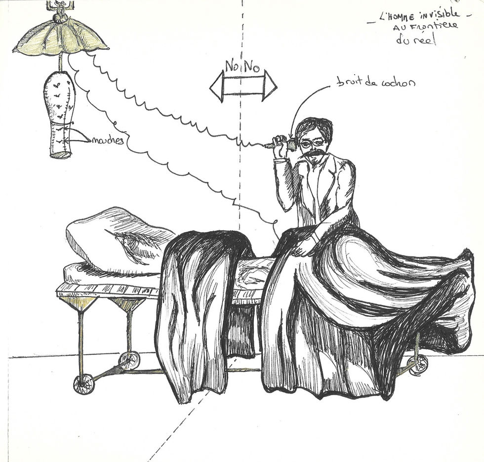 machine à entendre l'intérieur de l'homme invisible