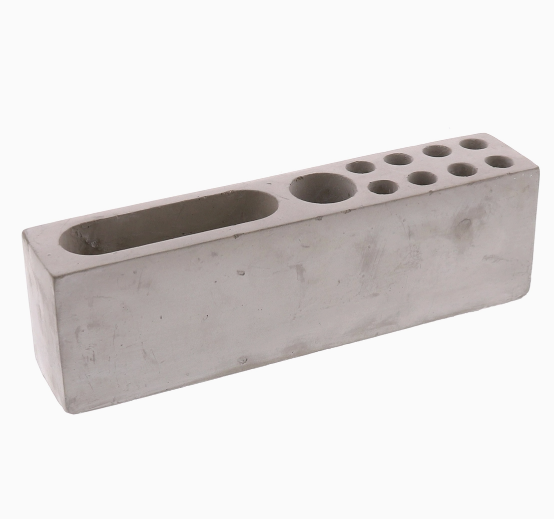 Cement Desk Organizer