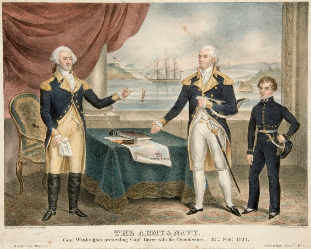"May a suitable recompense always attend your bravery" ~ George Washington to Commodore Barry.