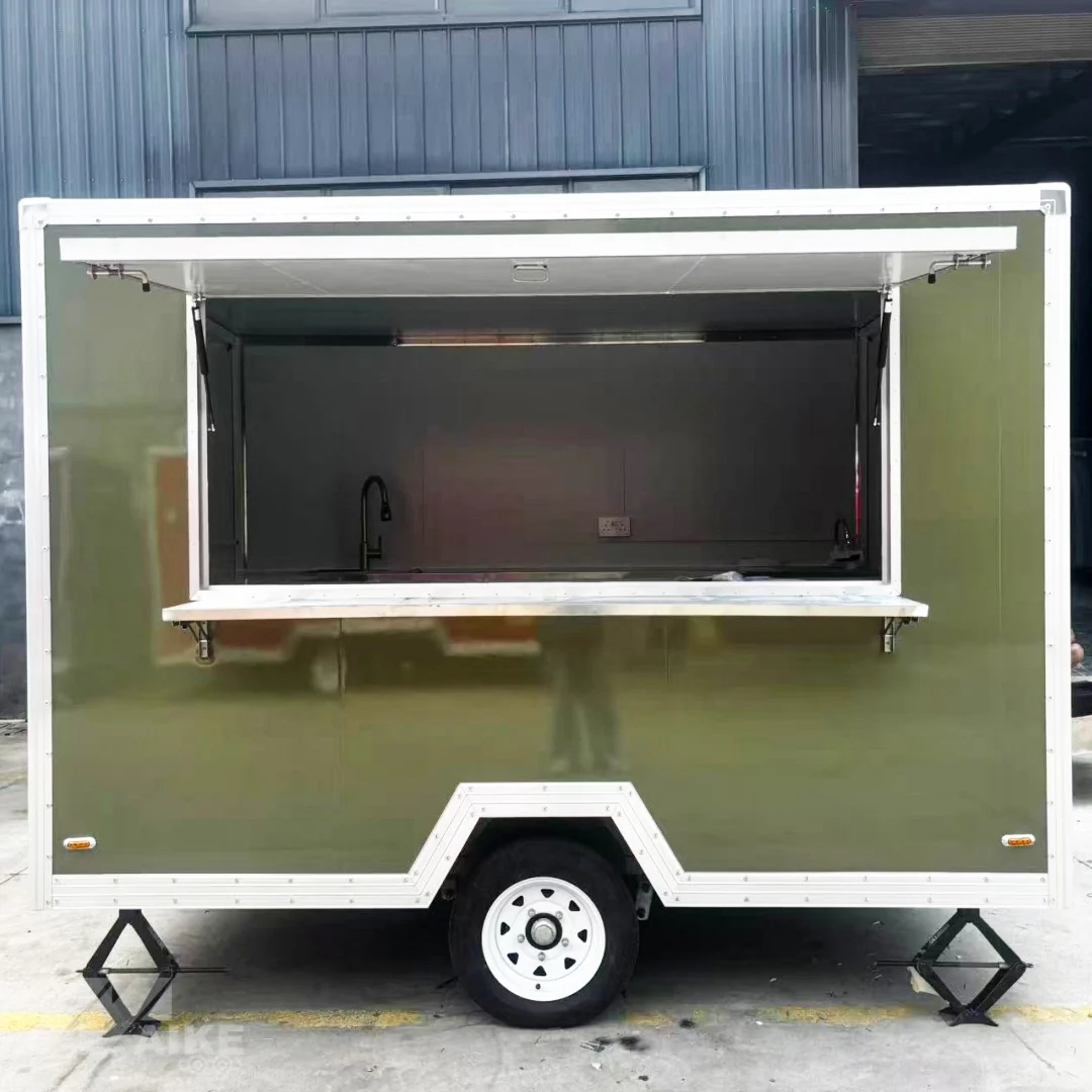 2026 Empire Trailers Olive Green Compact Food Trailer with Serving Window for Coffee Kitchen Trailers — image 1 2026 Empire Trailers Olive Green Compact Food Trailer with Serving Window for Coffee kitchen trailers for sale — photo 1 of 1 | Prime Trail Trailers