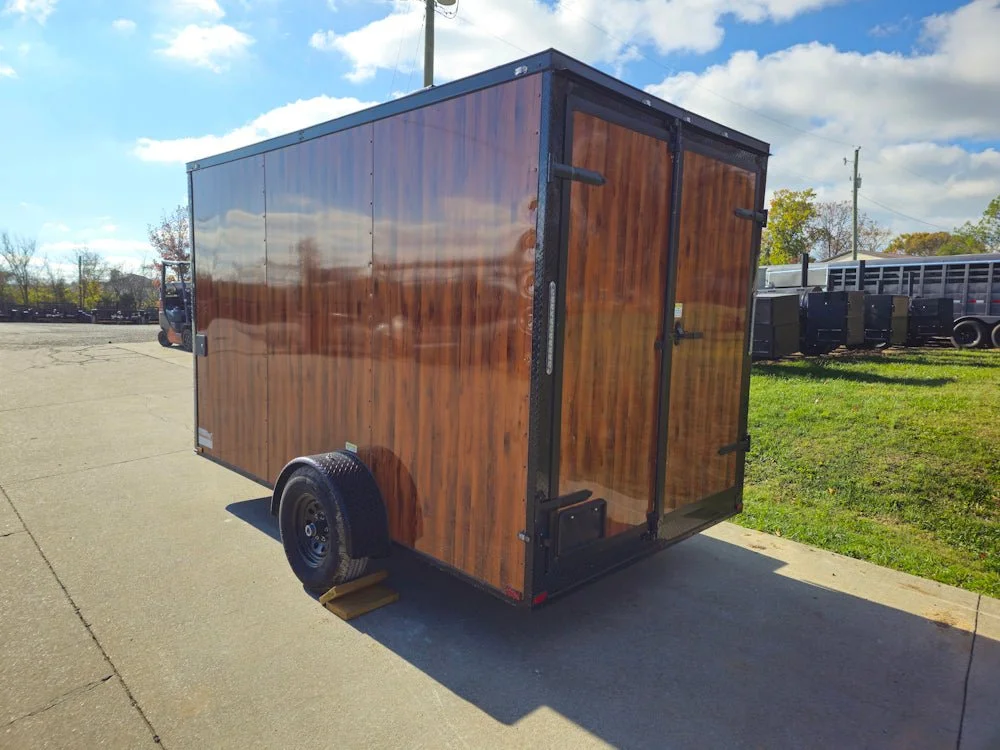 2026 Empire Trailers 7 x 12 Wood Grain Concession Food Catering Vending Trailer kitchen trailers for sale — photo 6 of 13 | Prime Trail Trailers