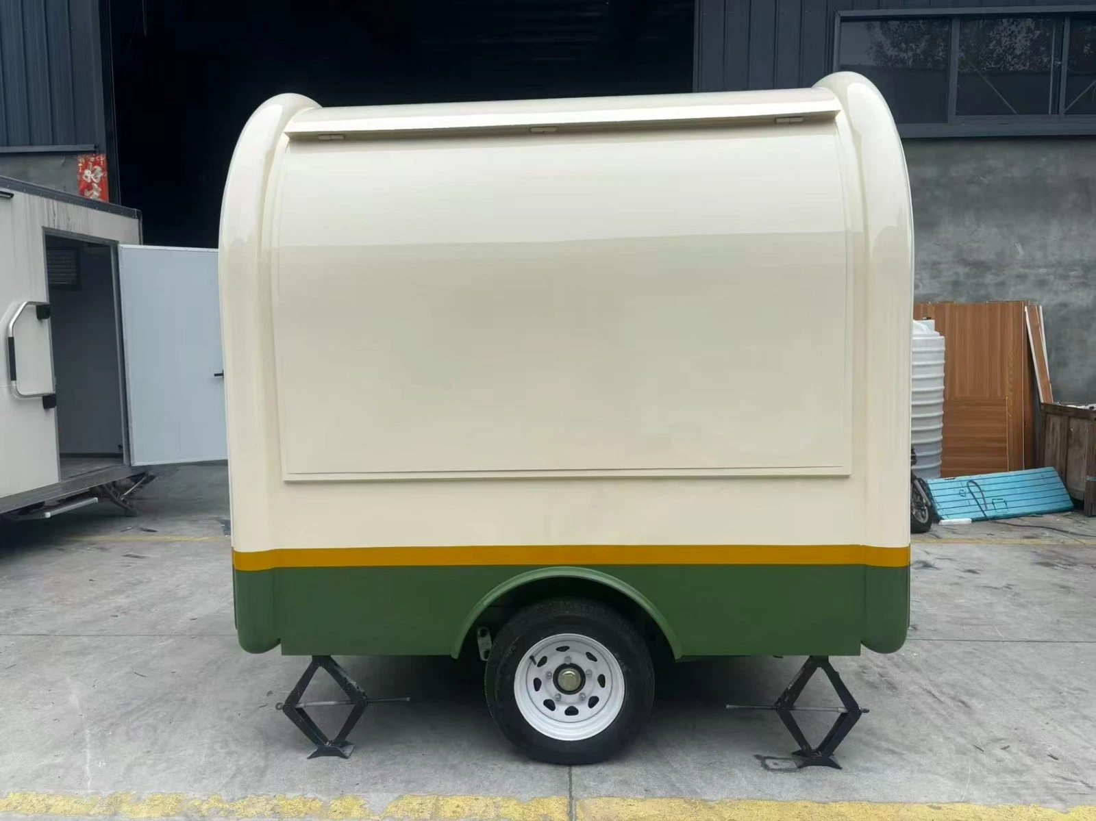 2026 Empire Trailers Mobile Catering Food Trailer Single Axle Dual Hatch Coffee Street Food kitchen trailers for sale — photo 11 of 12 | Prime Trail Trailers