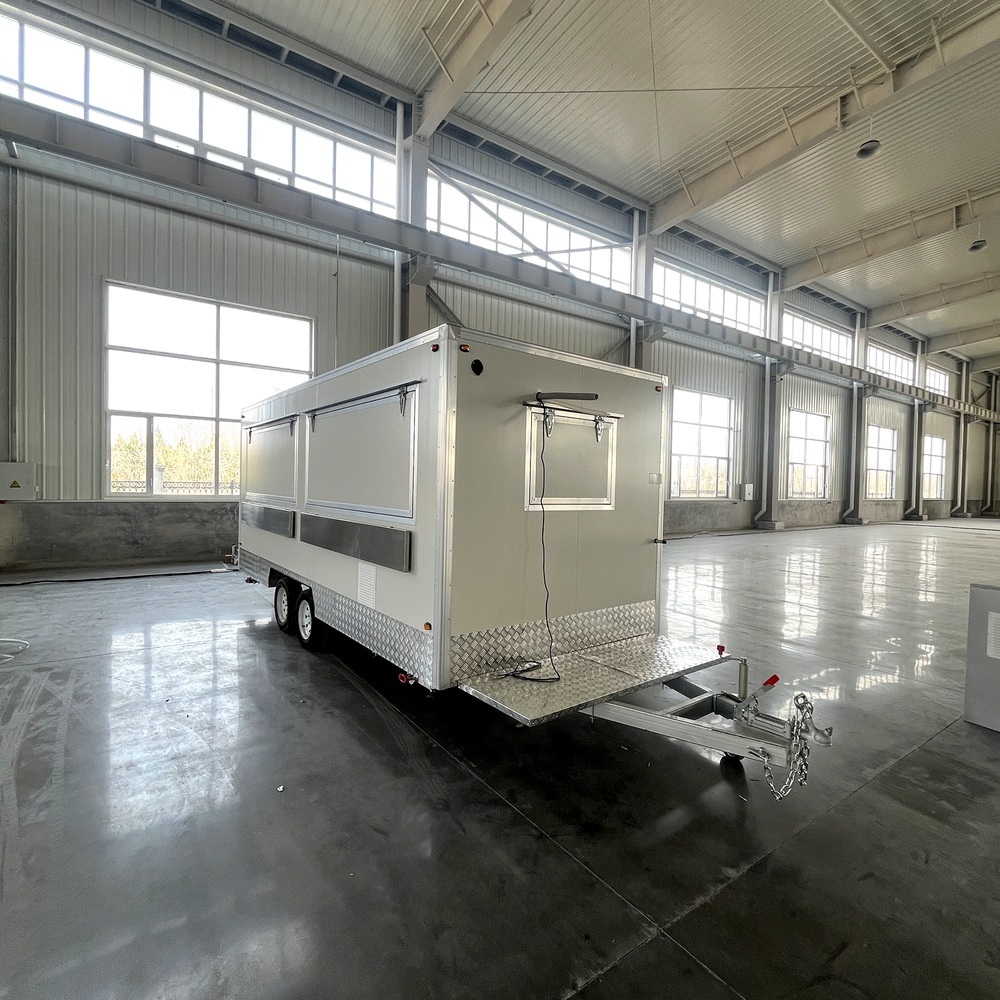 2026 Empire Trailers US Standard Drink Food Trailer Mobile square Food Truck Trailer Food Cart  kitchen trailers for sale — photo 3 of 4 | Prime Trail Trailers