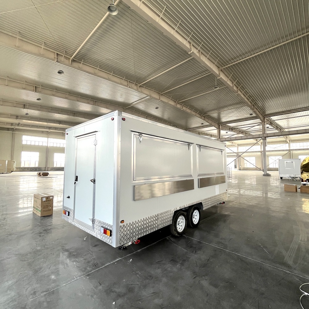 2026 Empire Trailers US Standard Drink Food Trailer Mobile square Food Truck Trailer Food Cart  kitchen trailers for sale — photo 4 of 4 | Prime Trail Trailers