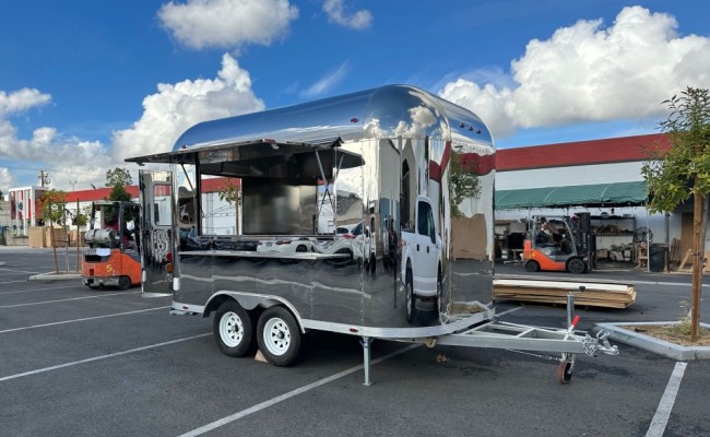 2026 Empire Trailers Mobile Food Cart Trailer open on both sides FT38 Kitchen Trailers — image 1 2026 Empire Trailers Mobile Food Cart Trailer open on both sides FT38 kitchen trailers for sale — photo 1 of 1 | Prime Trail Trailers