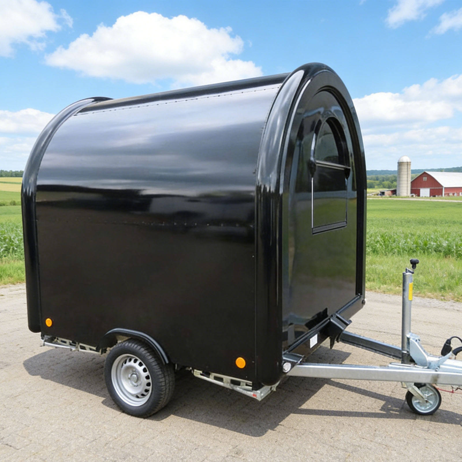 2026 Empire Trailers Small Enclosed Mobile Restaurant Food Truck Mobile Food Catering Trailer kitchen trailers for sale — photo 5 of 6 | Prime Trail Trailers