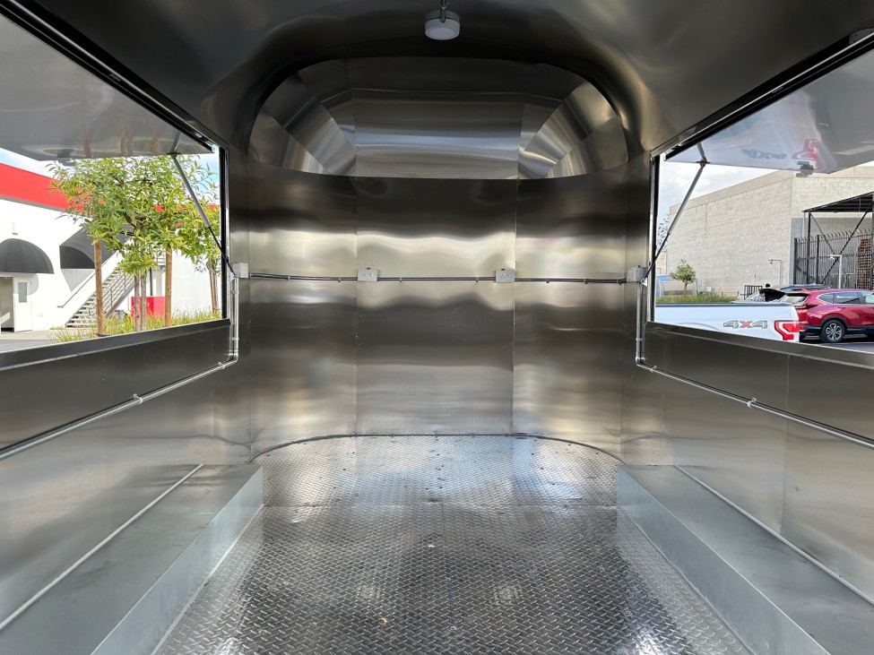 2026 Empire Trailers Mobile Food Cart Trailer open on both sides FT38 kitchen trailers for sale — photo 4 of 5 | Prime Trail Trailers