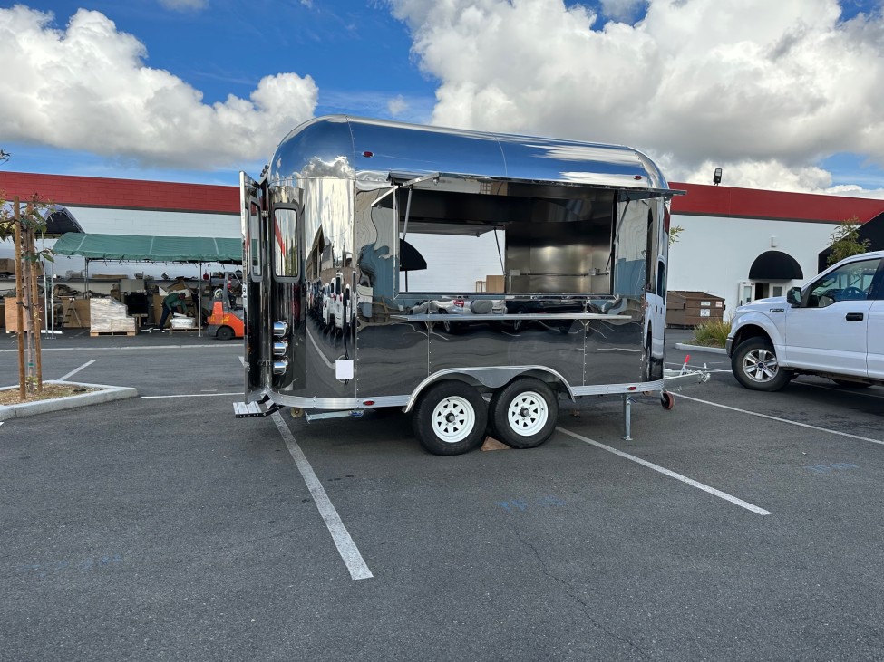 2026 Empire Trailers Mobile Food Cart Trailer open on both sides FT38 kitchen trailers for sale — photo 2 of 5 | Prime Trail Trailers