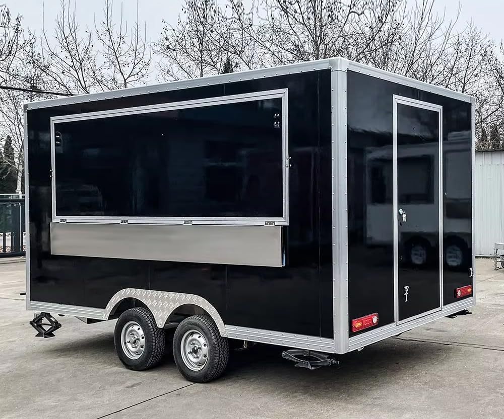2026 Empire Trailers Stainless Steel Frame Street Food Trailer for Coffee Van Catering Cart Burgers kitchen trailers for sale — photo 2 of 4 | Prime Trail Trailers