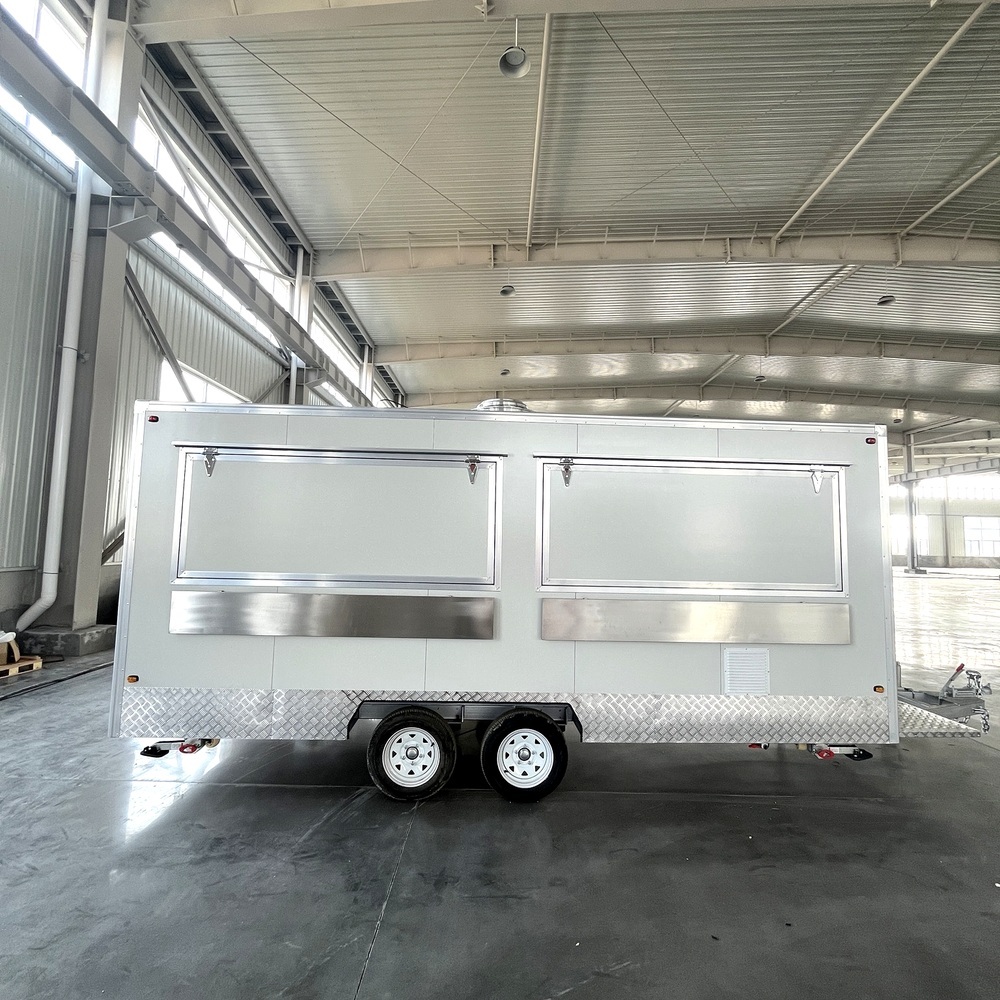 2026 Empire Trailers US Standard Drink Food Trailer Mobile square Food Truck Trailer Food Cart  kitchen trailers for sale — photo 2 of 4 | Prime Trail Trailers