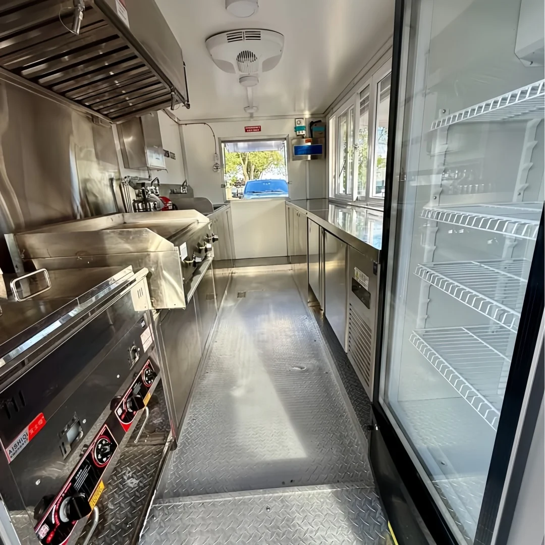 2026 Empire Trailers Bright Red Square Food Trailer - High Visibility Mobile Kitchen (Dual Axle) kitchen trailers for sale — photo 4 of 8 | Prime Trail Trailers