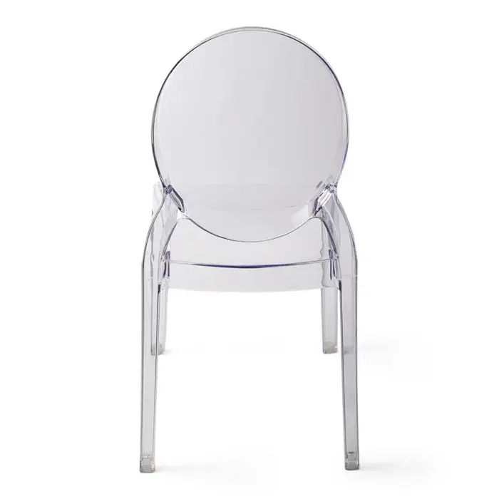 Thumbnail: Sofia Stacking Chair with UV Protection Chair - Clear