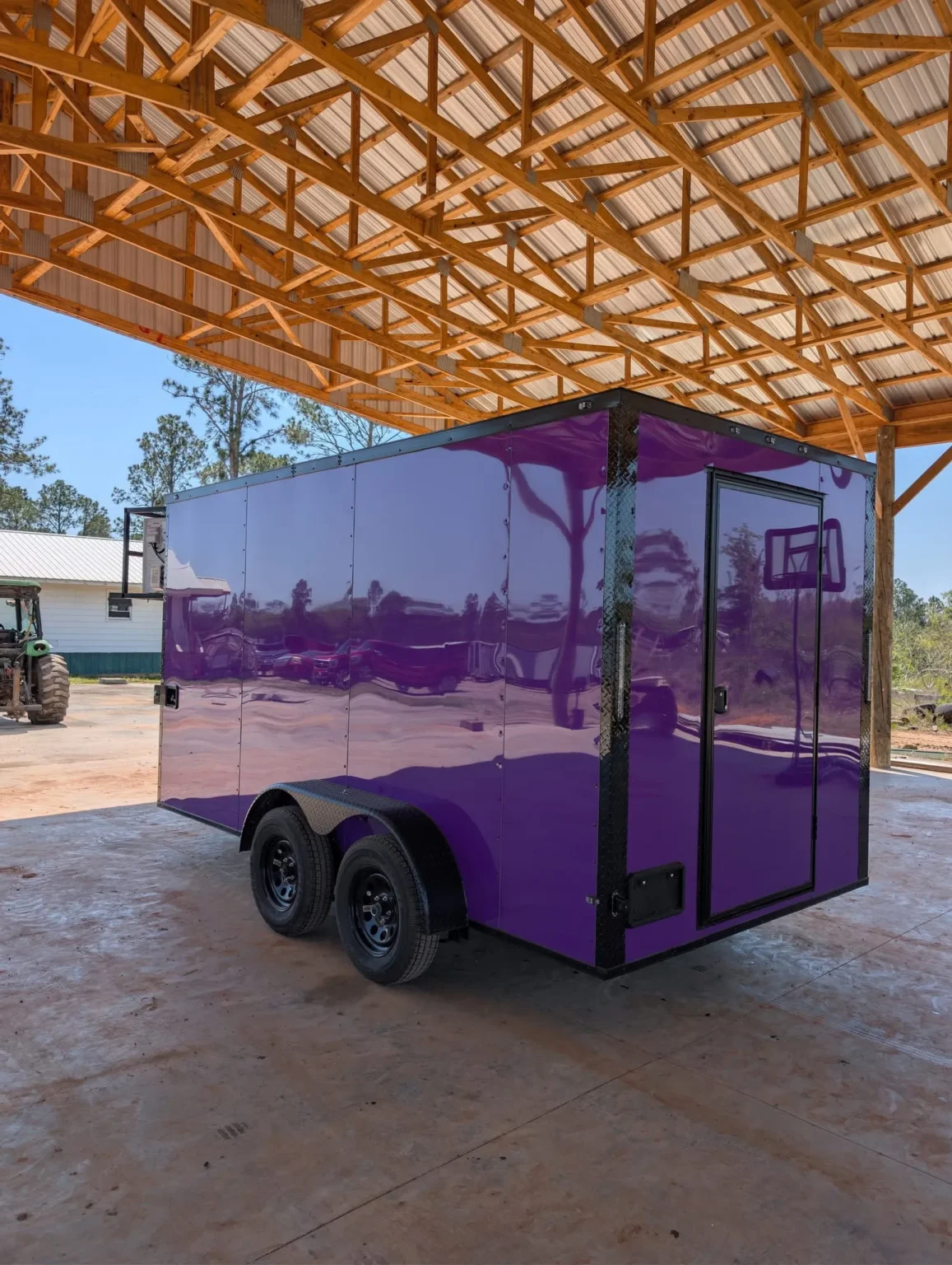 2026 Empire Trailers 7x14TA Coast to Coast Concession Trailer Purple Blackout Package kitchen trailers for sale — photo 5 of 6 | Prime Trail Trailers