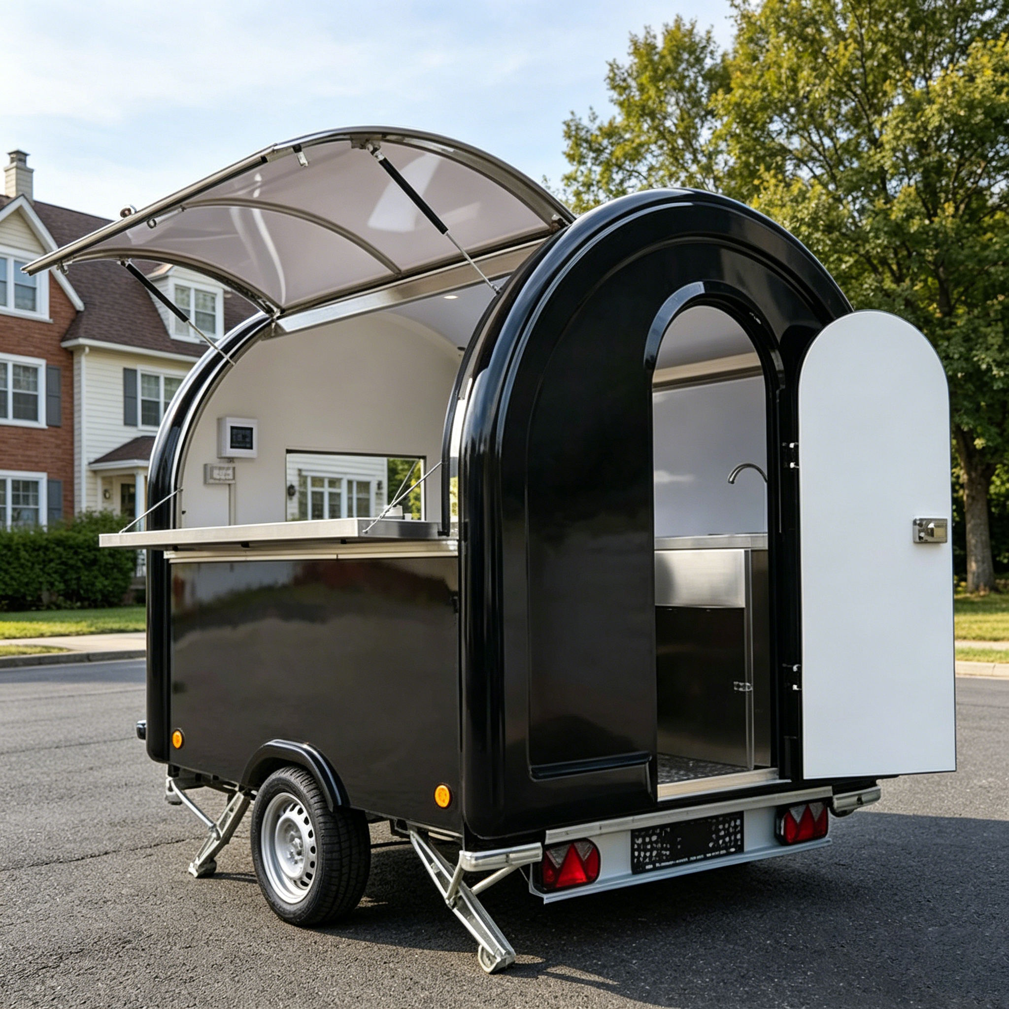 2026 Empire Trailers Small Enclosed Mobile Restaurant Food Truck Mobile Food Catering Trailer Kitchen Trailers — image 1 2026 Empire Trailers Small Enclosed Mobile Restaurant Food Truck Mobile Food Catering Trailer kitchen trailers for sale — photo 1 of 1 | Prime Trail Trailers