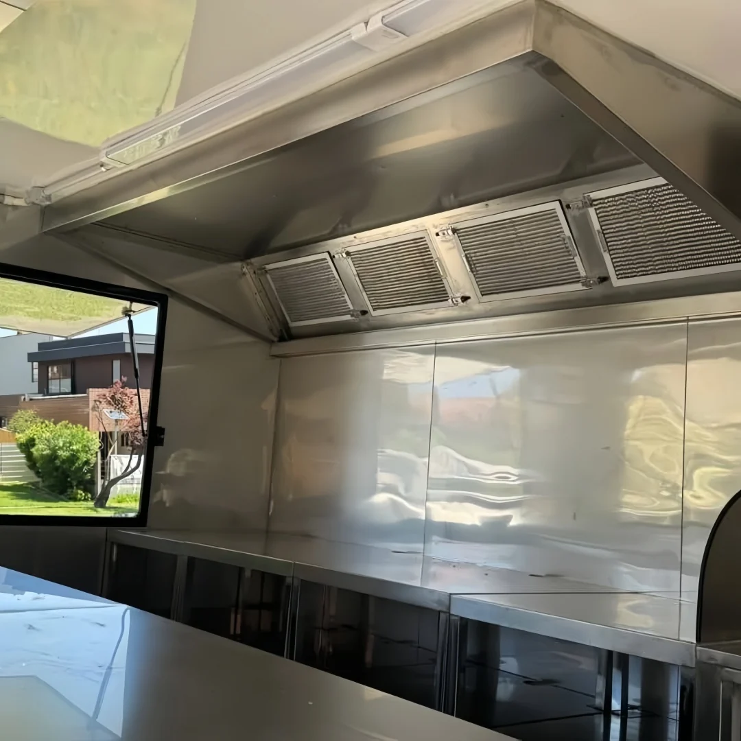 2026 Empire Trailers Modern White & Black Square Food Trailer 4m Box Style Mobile Kitchen Dual Axle kitchen trailers for sale — photo 3 of 6 | Prime Trail Trailers