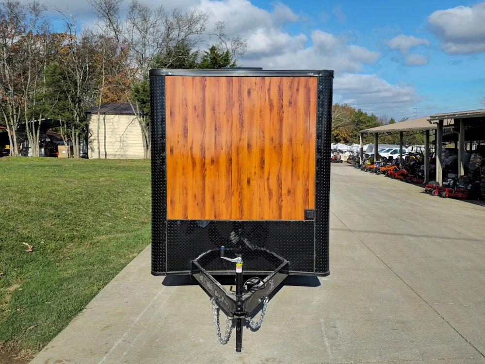 2026 Empire Trailers 7 x 12 Wood Grain Concession Food Catering Vending Trailer kitchen trailers for sale — photo 2 of 13 | Prime Trail Trailers