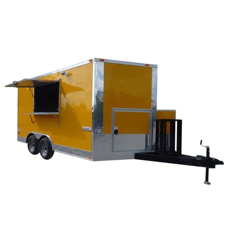 2026 Empire Trailers 8.5 x 14 Yellow Food Vending Event Catering Trailer $24,195.20 Kitchen Trailers — image 1 2026 Empire Trailers 8.5 x 14 Yellow Food Vending Event Catering Trailer $24,195.20 kitchen trailers for sale — photo 1 of 1 | Prime Trail Trailers