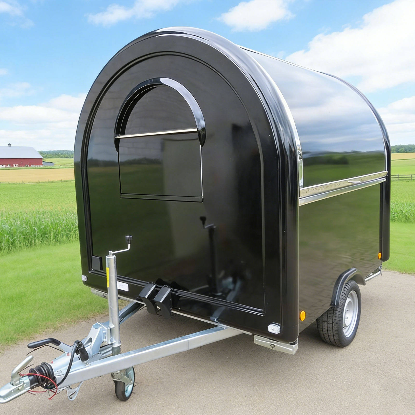 2026 Empire Trailers Small Enclosed Mobile Restaurant Food Truck Mobile Food Catering Trailer kitchen trailers for sale — photo 2 of 6 | Prime Trail Trailers