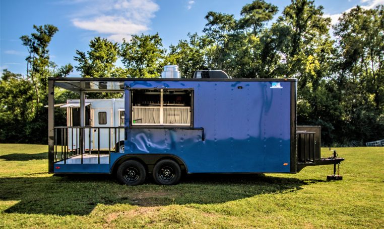 2026 Empire Trailers 8.5x20 Blackout BBQ Trailer Kitchen Trailers — image 1 2026 Empire Trailers 8.5x20 Blackout BBQ Trailer kitchen trailers for sale — photo 1 of 1 | Prime Trail Trailers