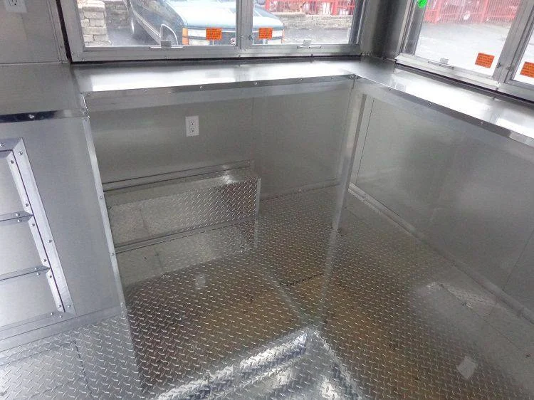 2026 Empire Trailers 8.5 x 14 White Custom Enclosed Kitchen Concession Trailer kitchen trailers for sale — photo 7 of 10 | Prime Trail Trailers
