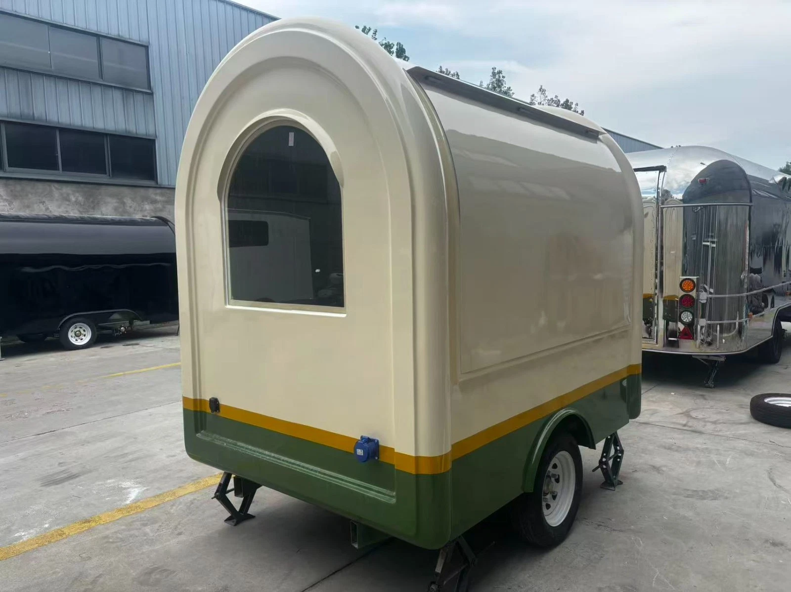 2026 Empire Trailers Mobile Catering Food Trailer Single Axle Dual Hatch Coffee Street Food kitchen trailers for sale — photo 9 of 12 | Prime Trail Trailers