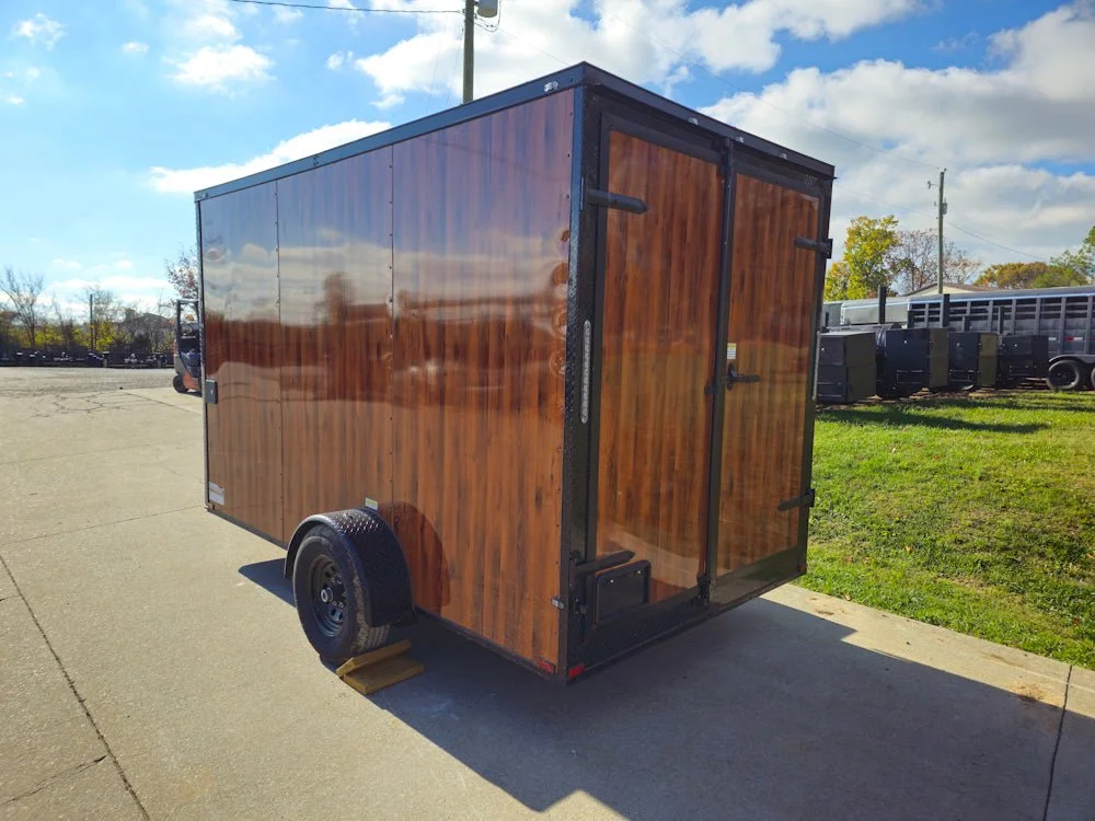 2026 Empire Trailers 7 x 12 Wood Grain Concession Food Catering Vending Trailer kitchen trailers for sale — photo 7 of 13 | Prime Trail Trailers
