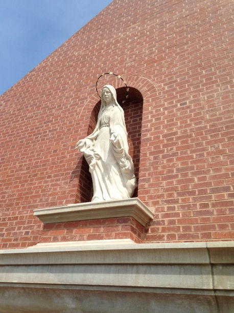 Saint Paul Apostle Our Lady installed Aug 2013.jpg