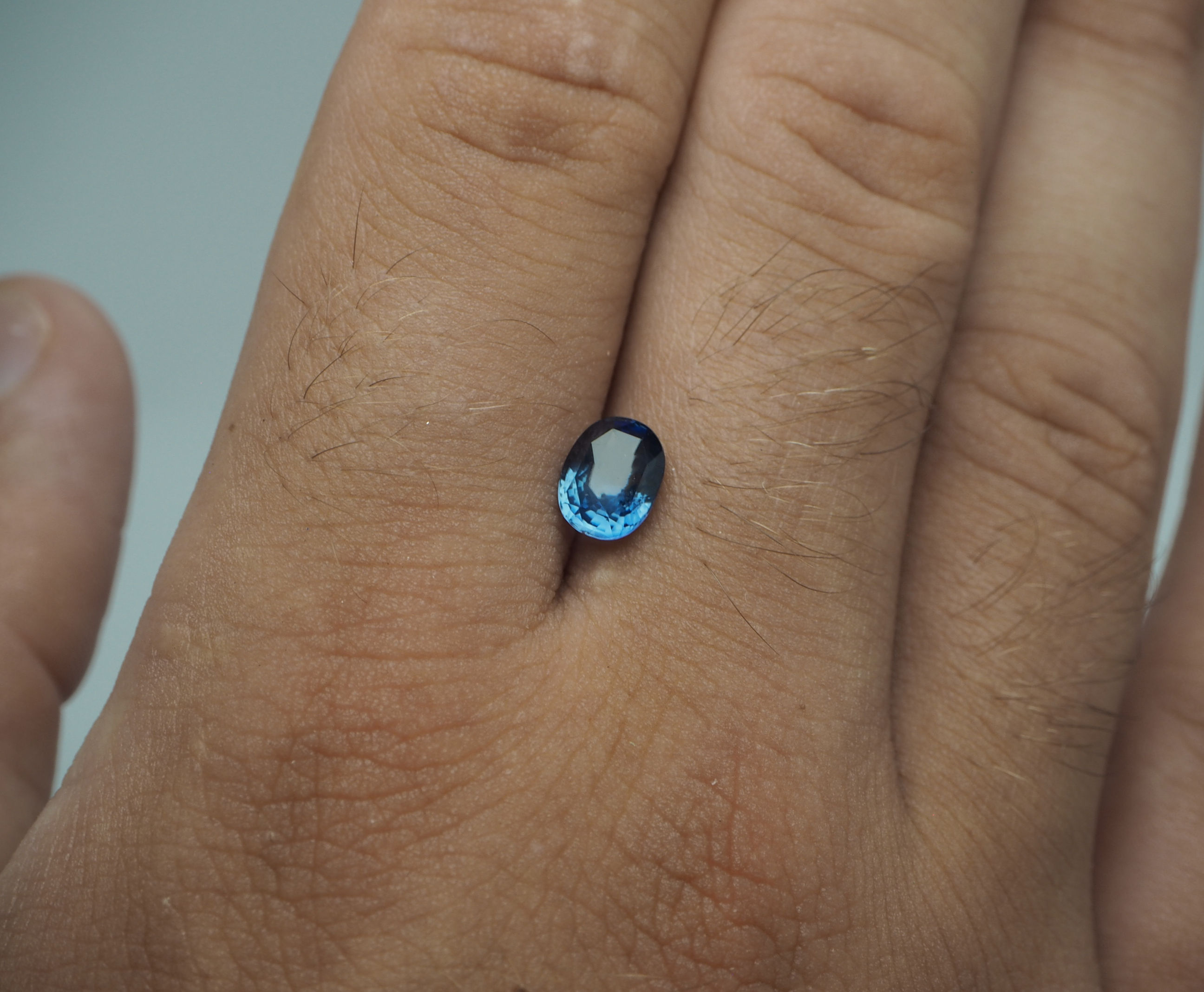 Saphir bleu 1.75 ct