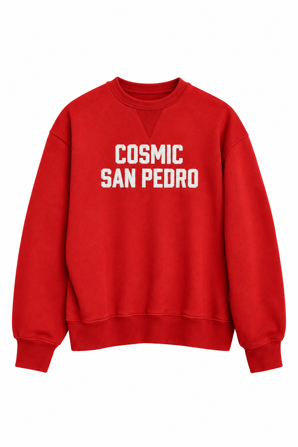 RED SWEATSHIRT
