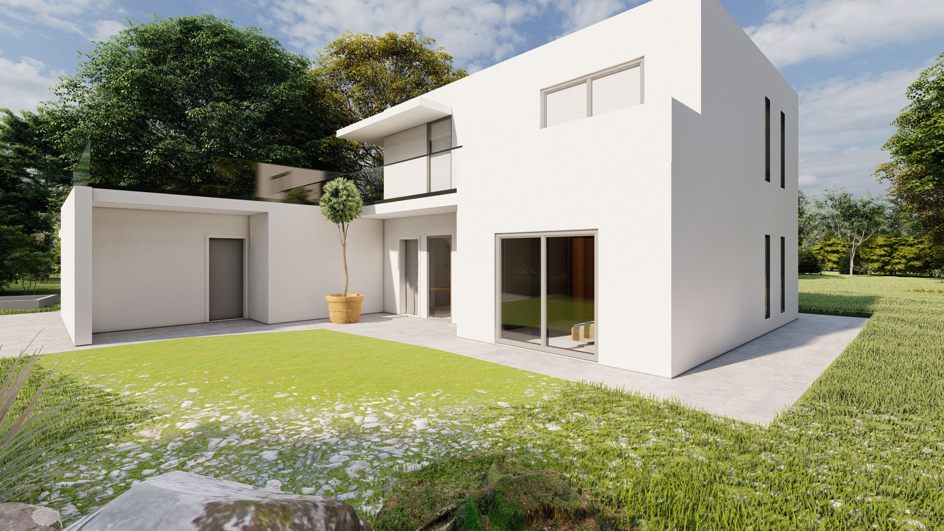 Projeto de Reabilitação e Ampliação - Vila Nova de Santo André — projeto de arquitetura residencial AJA Projetos