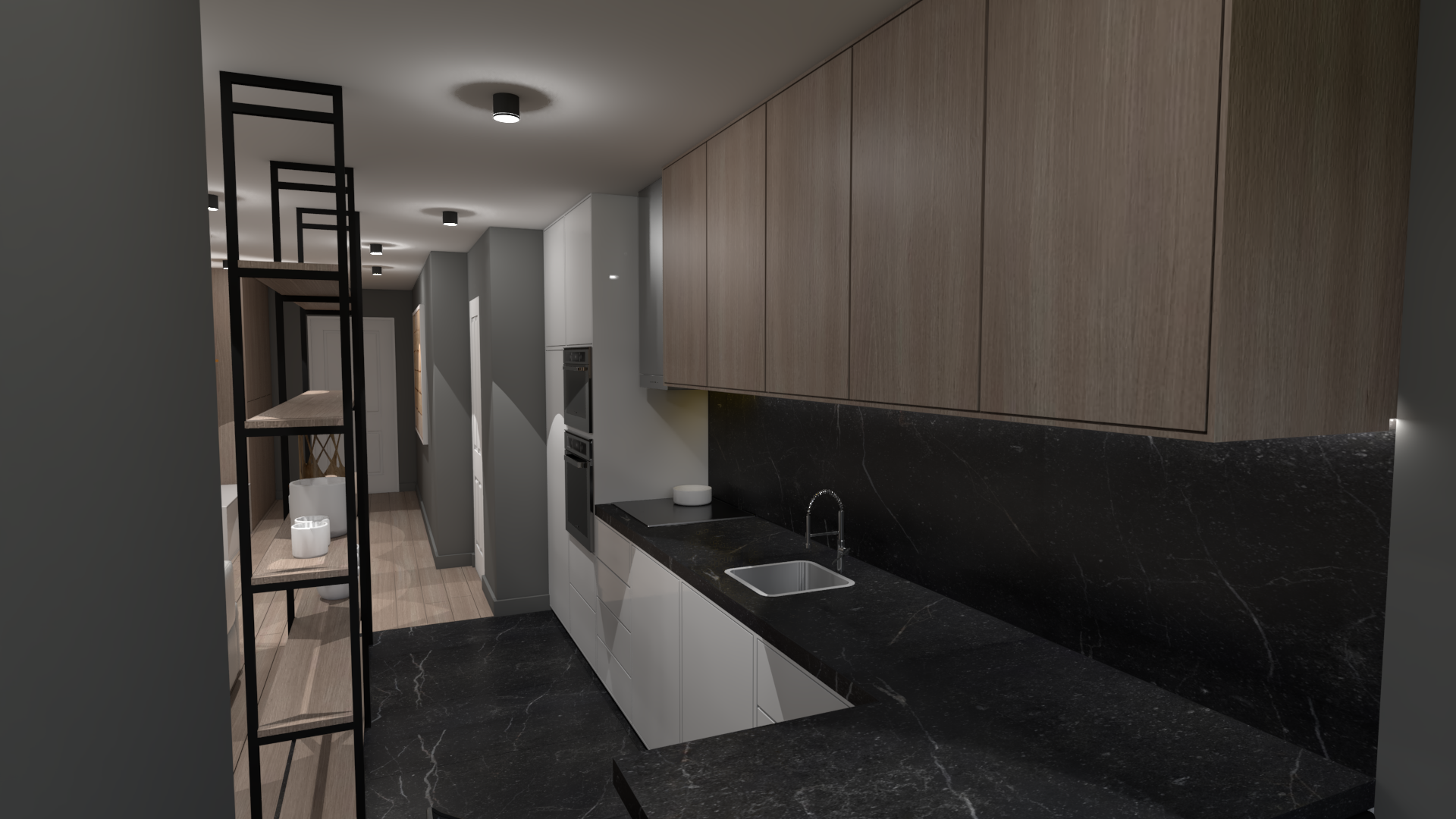 Remodelação Interiores de Apartamento - Apartment Remodeling - Póvoa de Santa Iria — projeto de arquitetura residencial AJA Projetos
