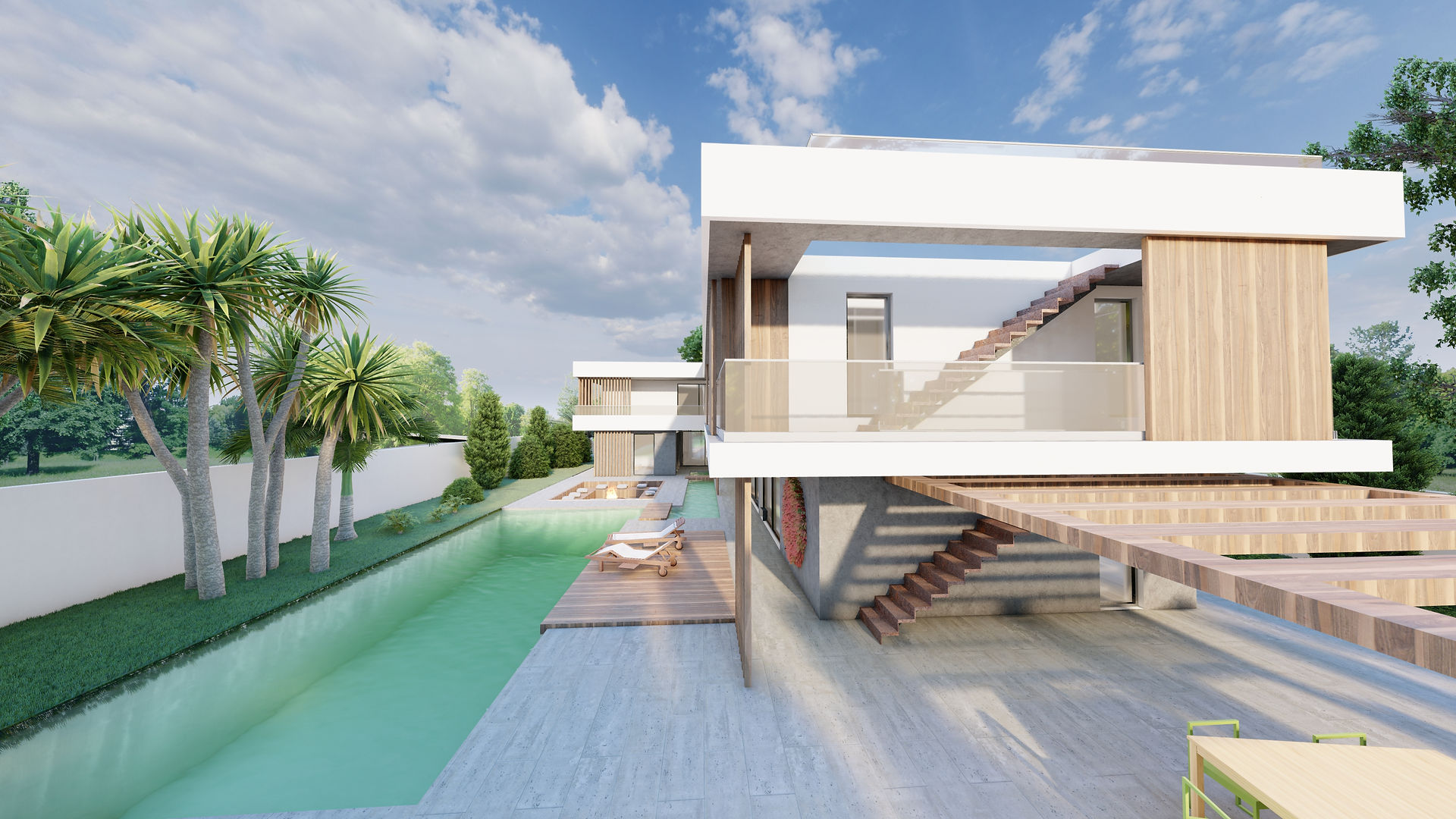 Moradia Distinta - Barcarena, Oeiras — projeto de arquitetura residencial AJA Projetos