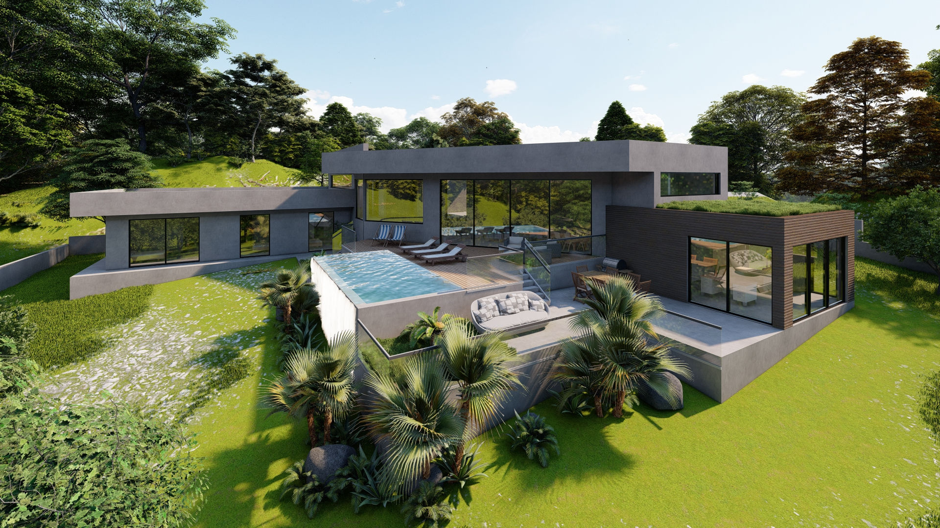 Moradia unifamiliar - Alenquer — projeto de arquitetura residencial AJA Projetos
