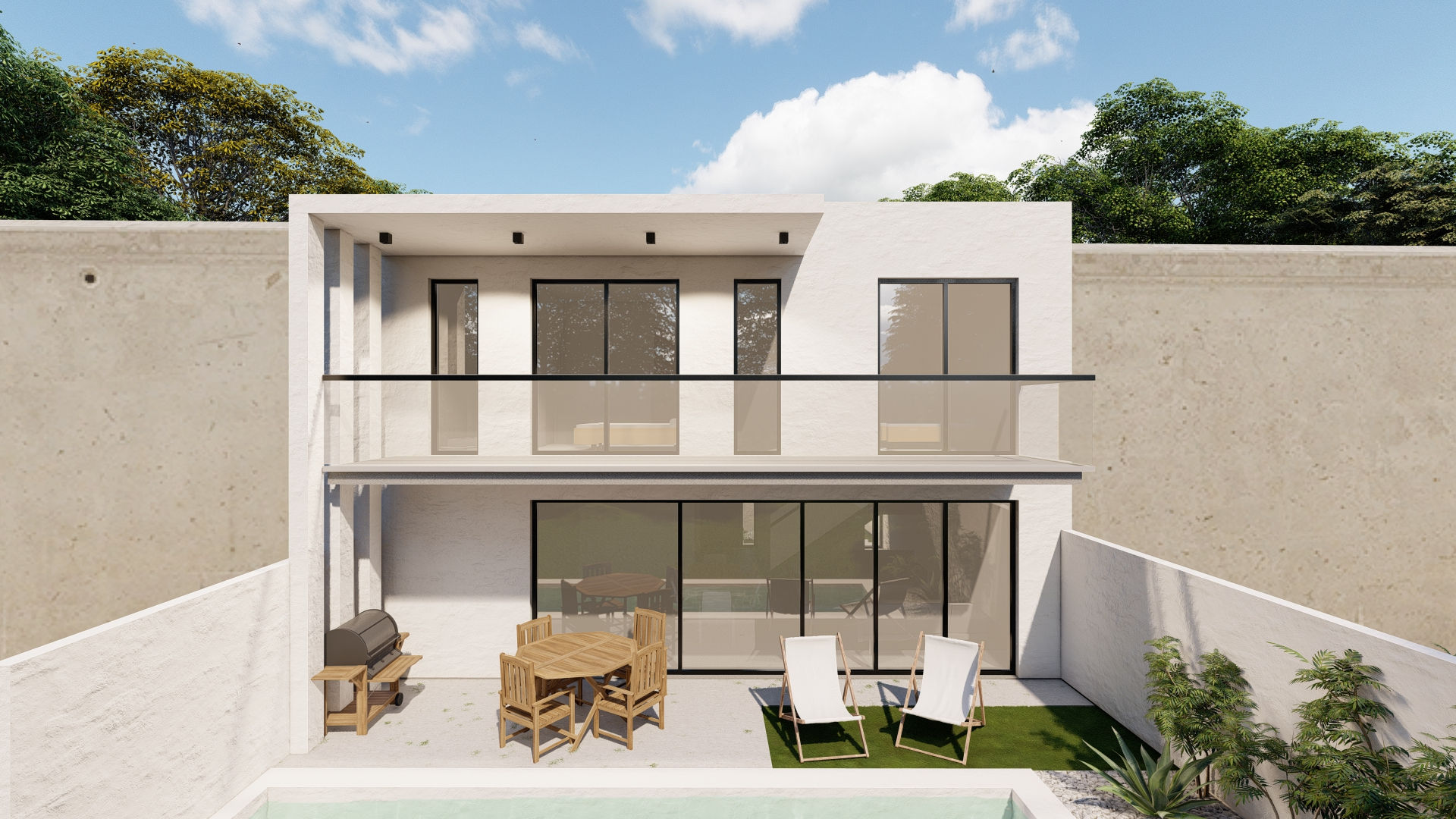 Casa em Banda - Loures — projeto de arquitetura residencial AJA Projetos