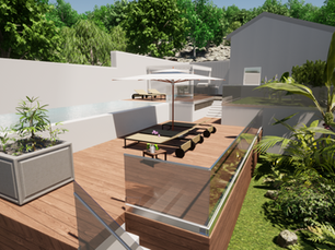 Projeto Arranjos Exteriores - Landscaping Project - Coruche