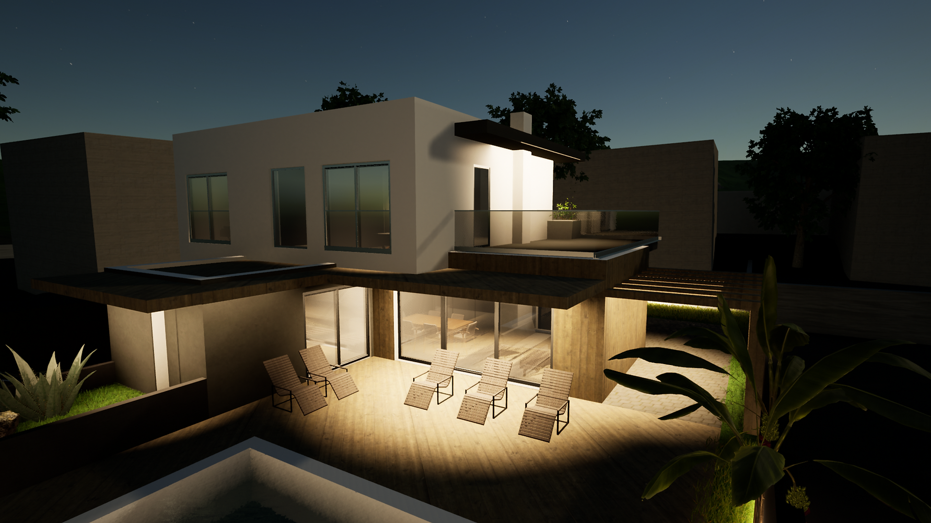 Moradia geminada em Cascais - Attached House in Cascais — projeto de arquitetura residencial AJA Projetos