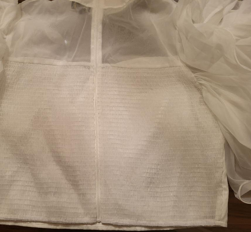 Thumbnail: VSG The ROMANTIC REBEL Statement Ruffle Blouse 1X-3X