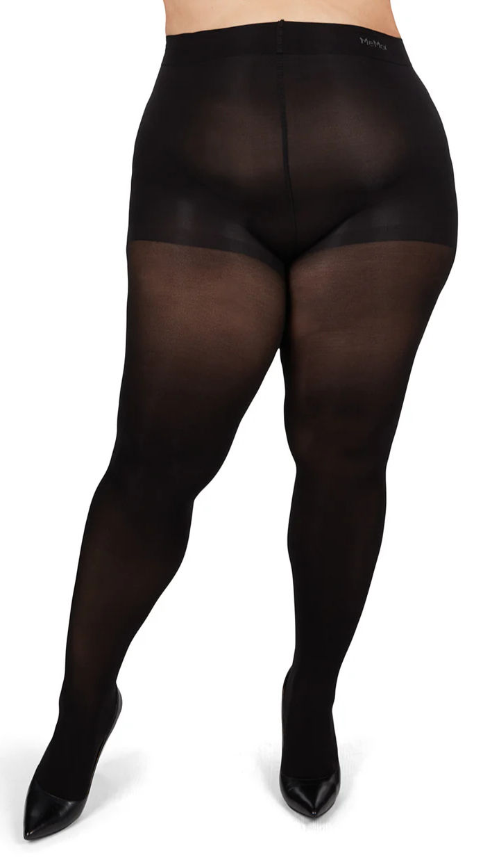 Thumbnail: VSG Plus Size SILVER Crystal Mini Skirt – Pull-On 21", 1X–3X